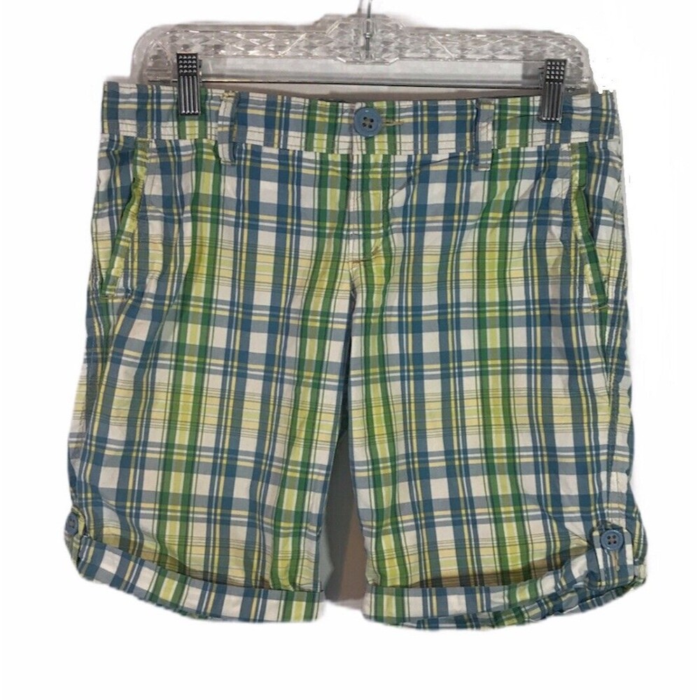 American Eagle Women's Plaid Shorts - Size 6